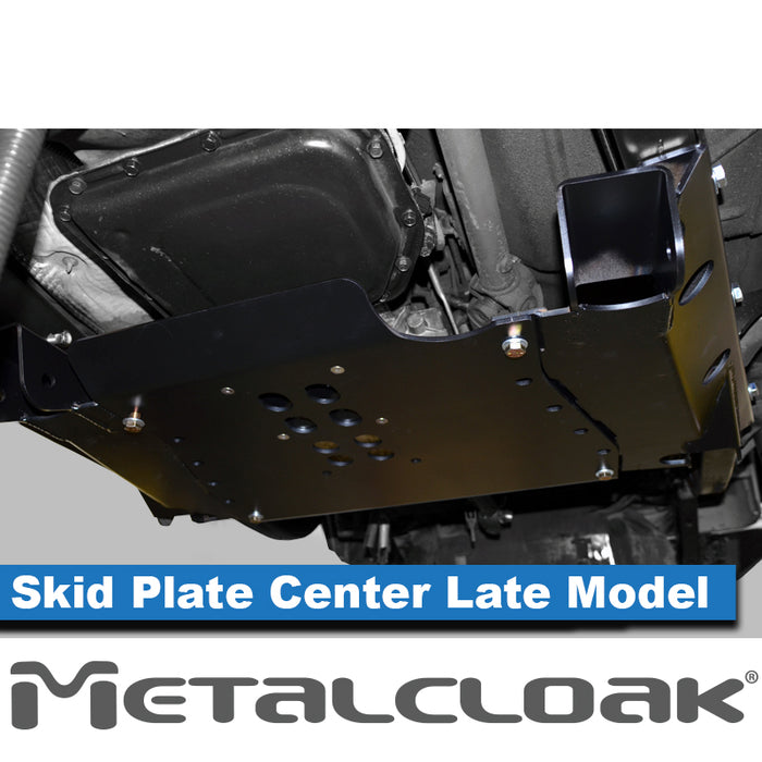 TJ/LJ Long Arm Skid Plate Center Section, Late Model ('03 - '06)