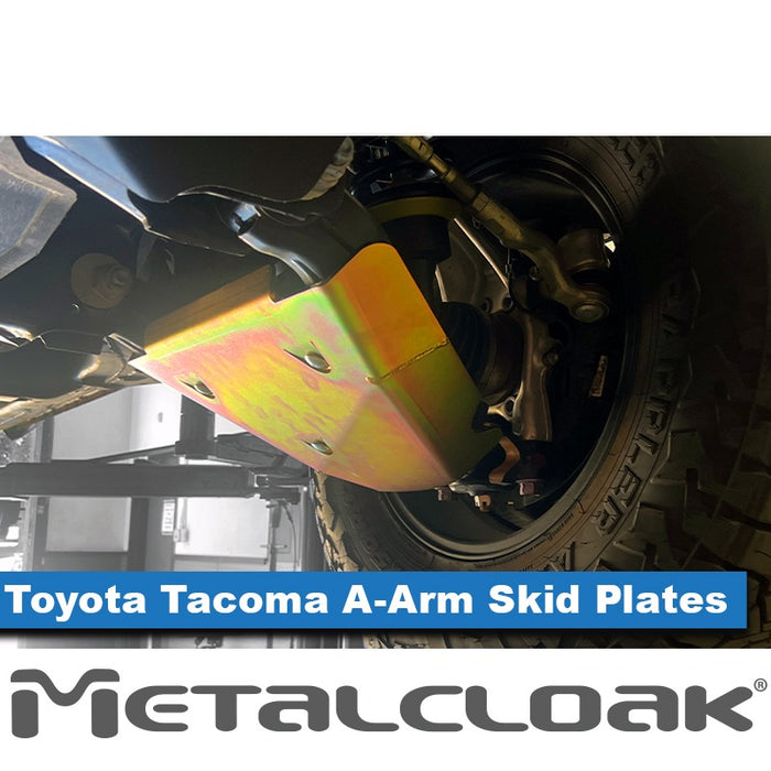 Toyota Tacoma 4G Front Lower Control Arm Skid Plates, Pair