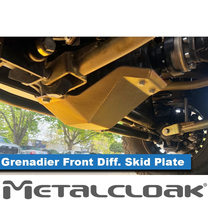 INEOS Grenadier Front Differential Skid Plate