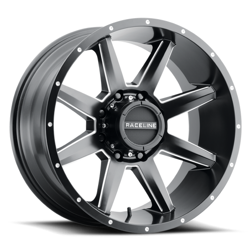 Raceline 954M Stryker Wheel - Satin Black & Milled