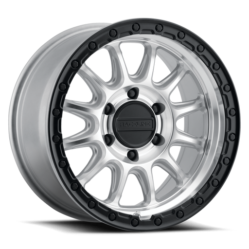 Raceline 960MB Alpha Wheel - Machined - Black Ring