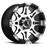 Raceline 982 Raptor Wheel - Black - Machined Face