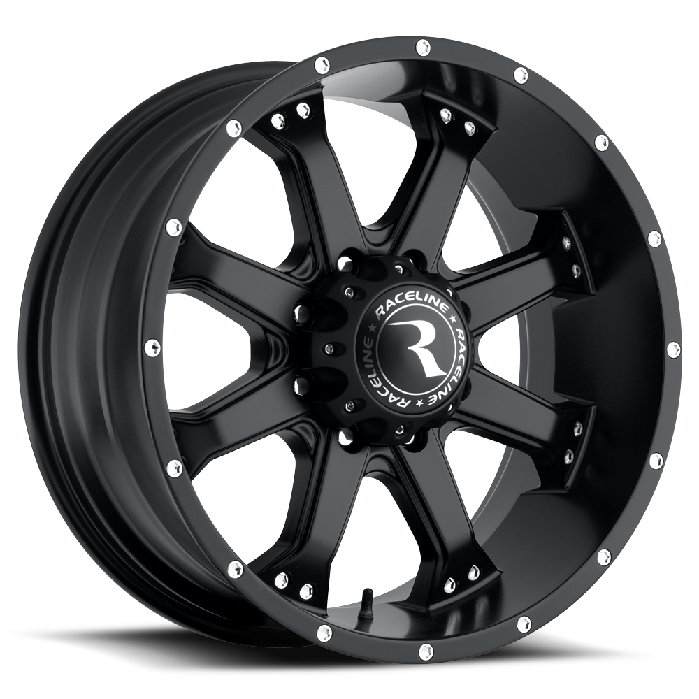 Raceline 991B Assault Wheel - Satin Black