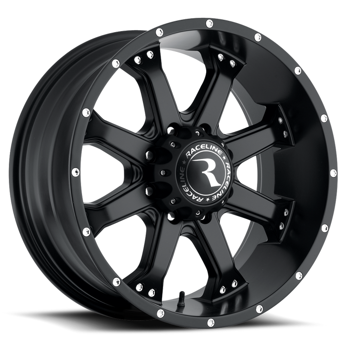Raceline 991B Assault Wheel - Satin Black