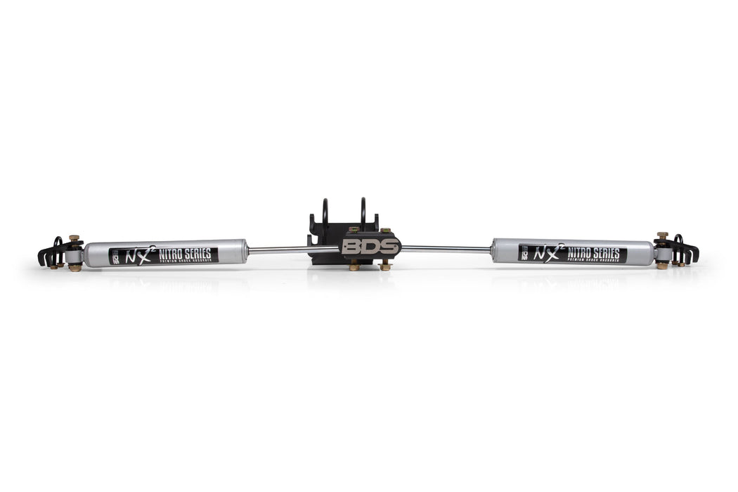 Dual Steering Stabilizer Kit w/ NX2 Shocks | Fits 0-2 Inch Lift | Ford F250/F350 Super Duty (05-27) 4WD