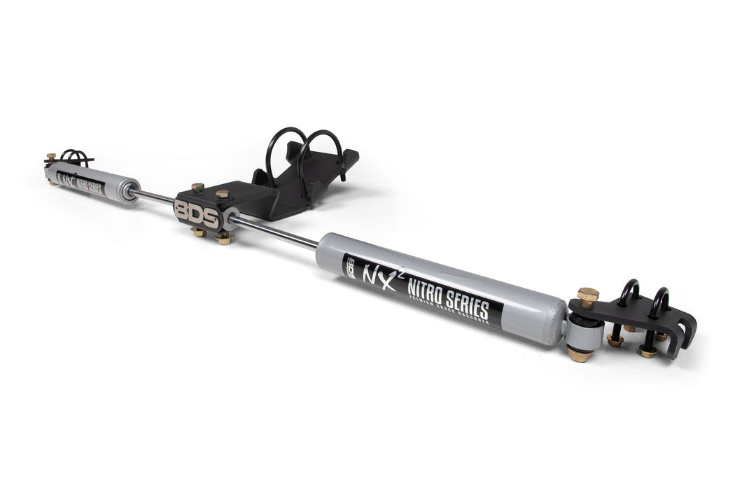 Dual Steering Stabilizer Kit w/ NX2 Shocks | Fits 0-2 Inch Lift | Ford F250/F350 Super Duty (05-27) 4WD