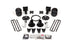 BDS Performance Towing Air Suspension Load Leveling kit | 6.5 inch | GM 2500HD / 3500HD 4WD 2011 - 2019