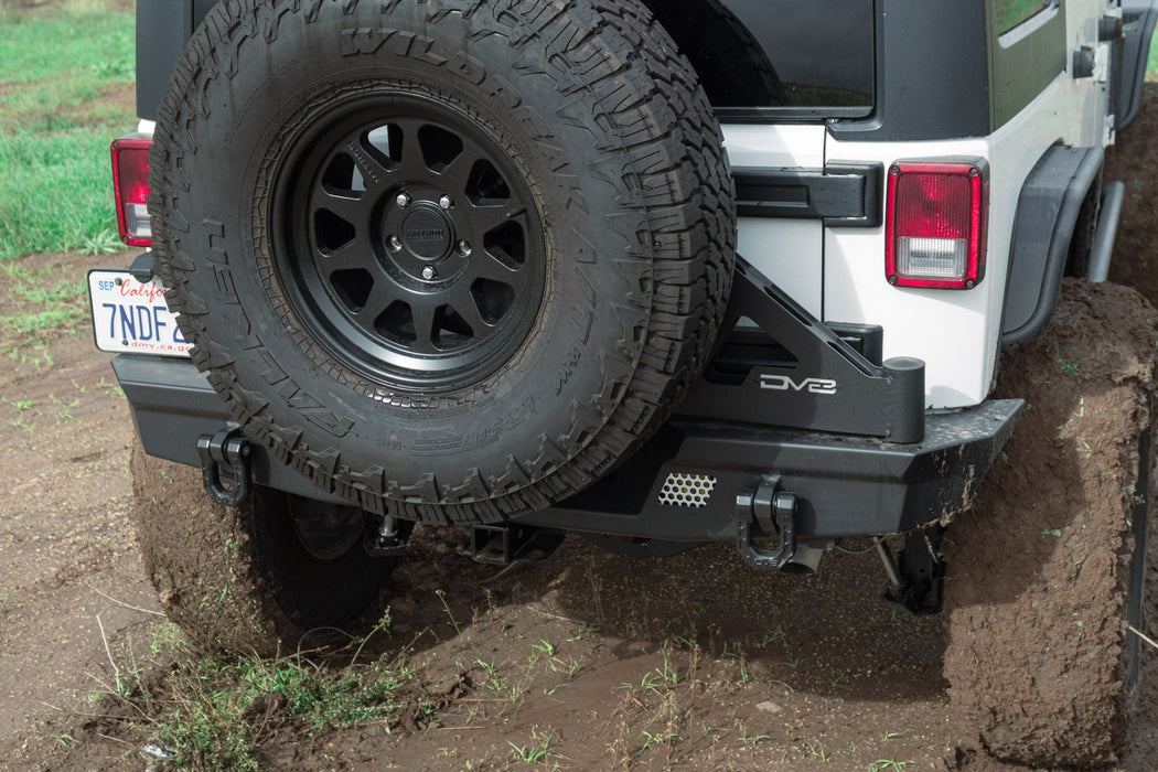 DV8 2007-2018 Wrangler JK – Tire Carrier for MTO Bumper – TCJK-13