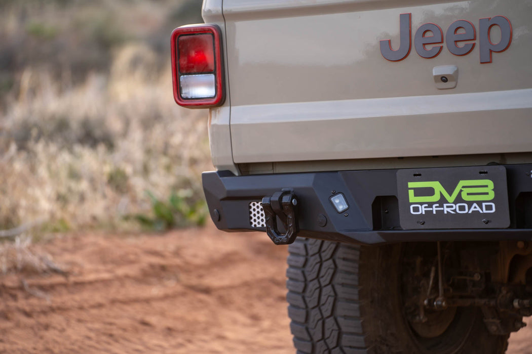 DV8 2020-2026 Jeep Gladiator JT – MTO Series Rear Bumper – RBGL-12