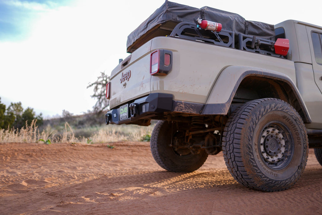DV8 2020-2026 Jeep Gladiator JT – MTO Series Rear Bumper – RBGL-12
