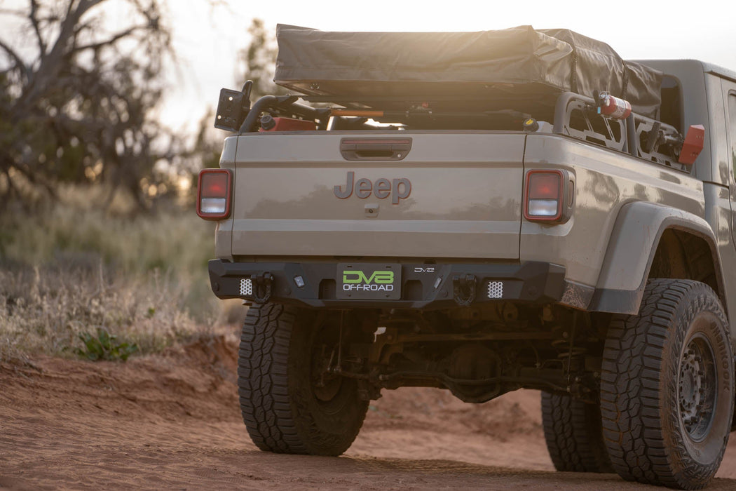 DV8 2020-2026 Jeep Gladiator JT – MTO Series Rear Bumper – RBGL-12