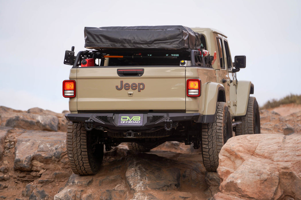 DV8 2020-2026 Jeep Gladiator JT Spec Series Rear Bumper – RBGL-09
