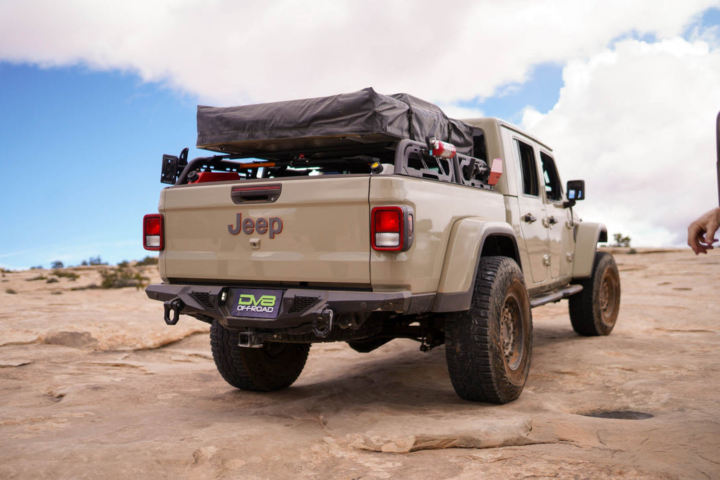 DV8 2020-2026 Jeep Gladiator JT Spec Series Rear Bumper – RBGL-09