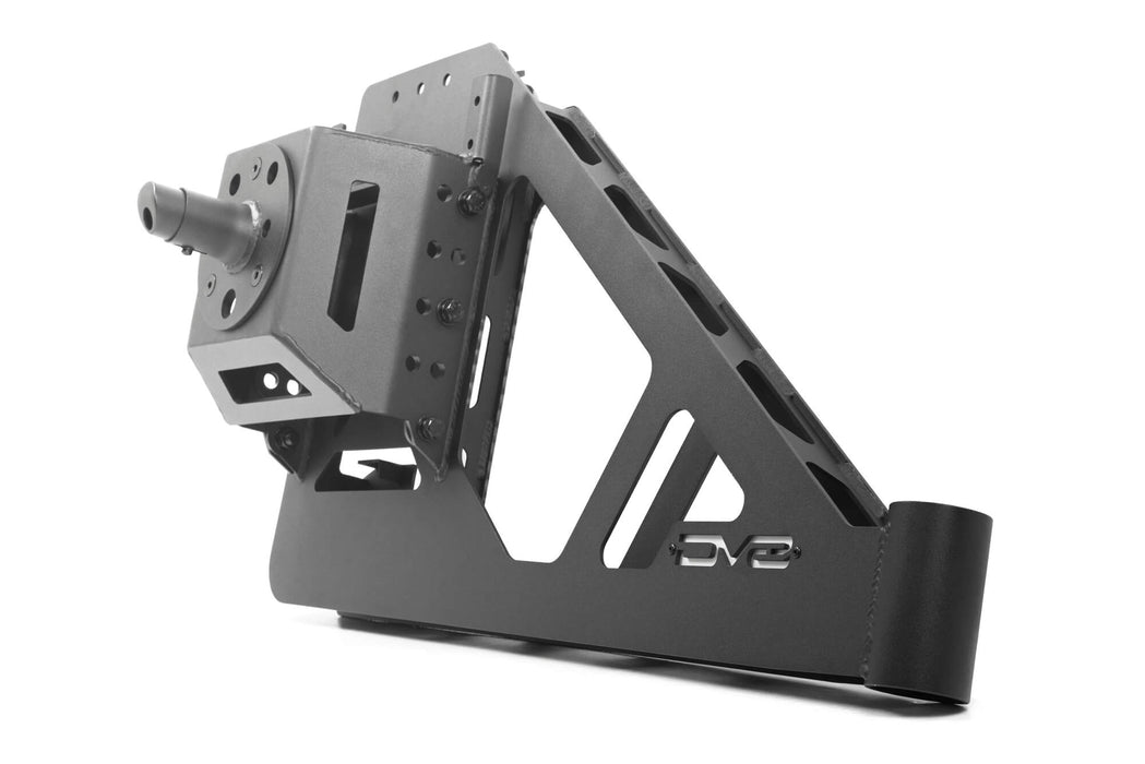 DV8 2018-2026 Jeep Wrangler JL – MTO Series Bumper Spare Tire Swing Gate – TCJL-13