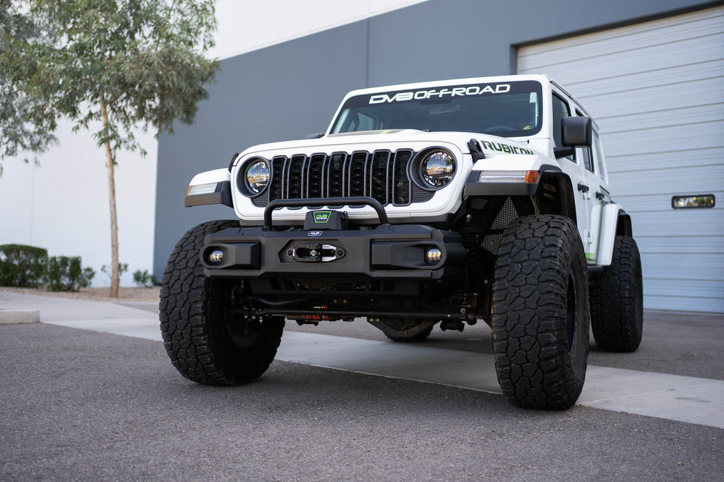 DV8 2018-2026 Jeep Wrangler JL & 2020-2026 Gladiator JT OE Plus Front Bumper – FBJL-13