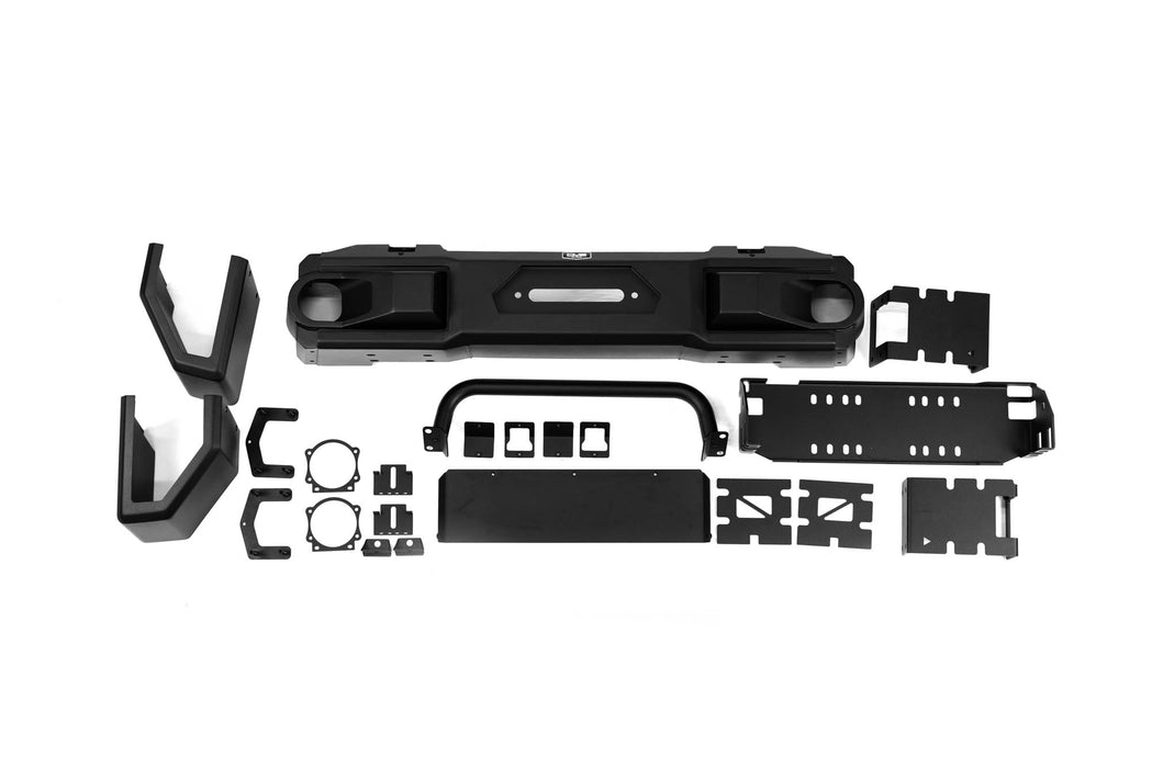 DV8 2018-2026 Jeep Wrangler JL & 2020-2026 Gladiator JT OE Plus Front Bumper – FBJL-13
