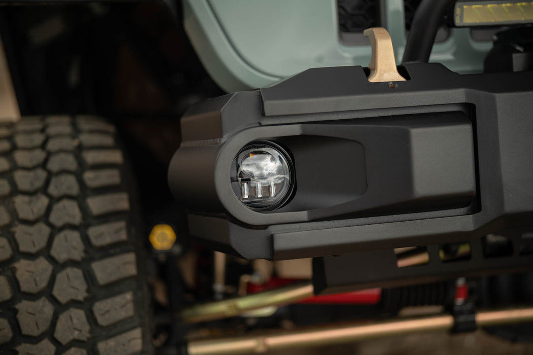 DV8 2018-2026 Jeep Wrangler JL & 2020-2026 Gladiator JT OE Plus Front Bumper – FBJL-13