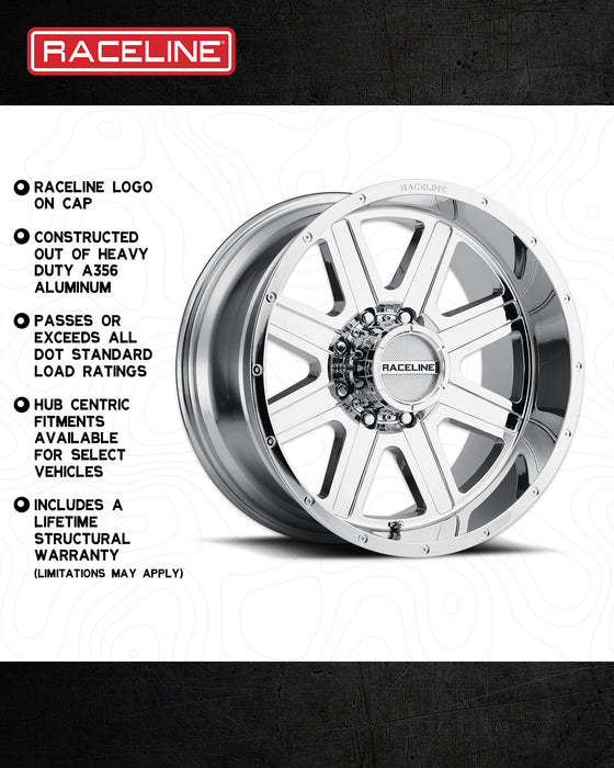 Raceline 940C Hostage Wheel - Chrome