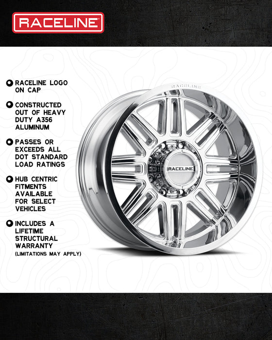 Raceline 948C Split Wheel - Chrome