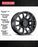 Raceline 950B Gauge Wheel - Satin Black
