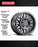 Raceline 951B Ryno Wheel - Satin Black