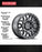 Raceline 953B Krank Wheel - Satin Black
