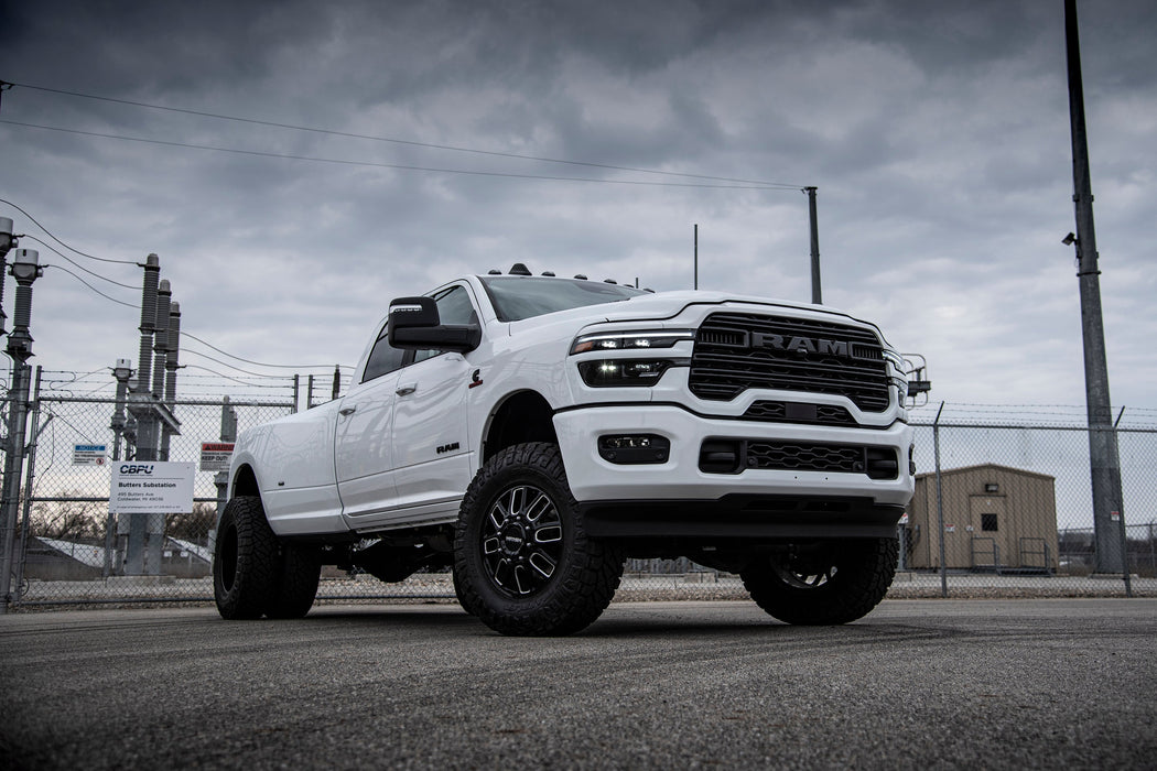 4 Inch Lift Kit w/ Radius Arm | Extended Travel | Ram 3500 (25-27) 4WD | Gas