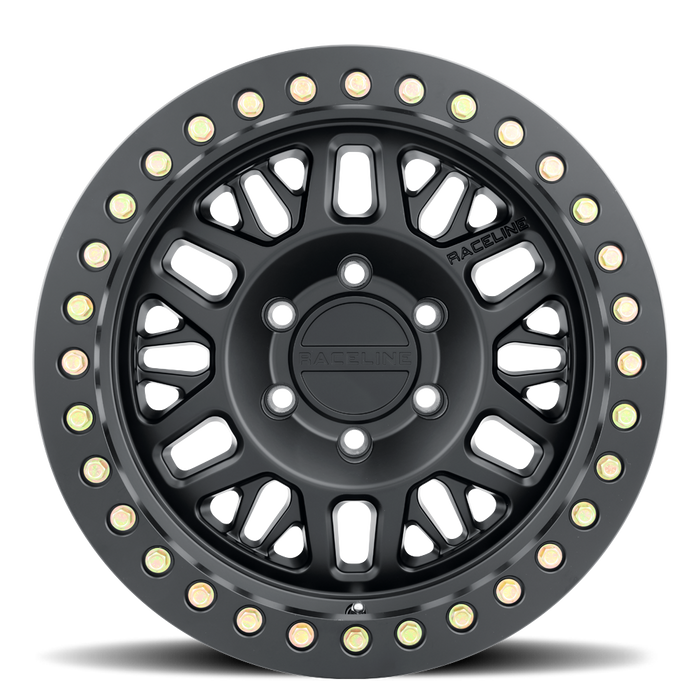 Raceline RT951B Ryno Beadlock Wheel - Satin Black
