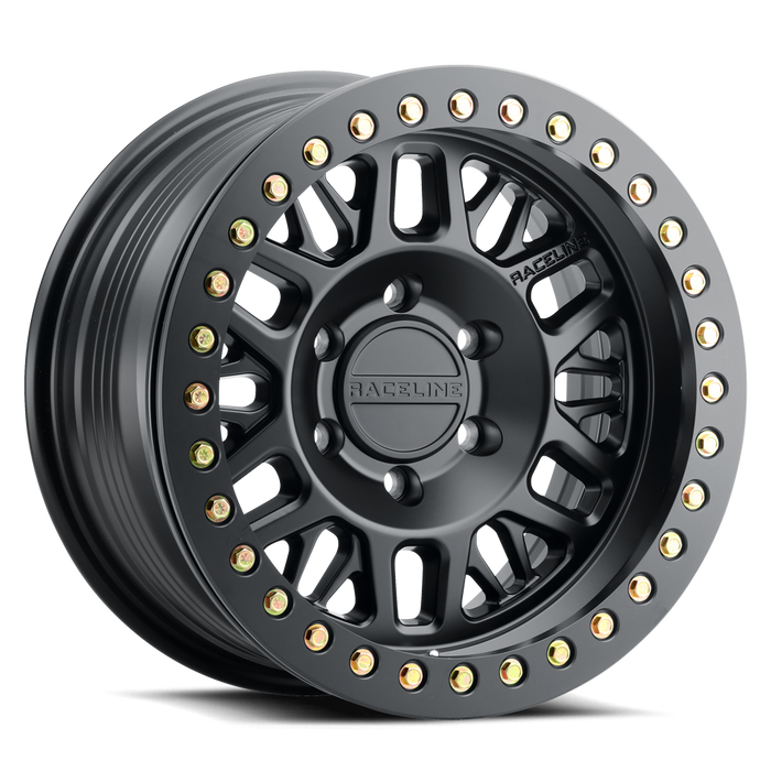 Raceline RT951B Ryno Beadlock Wheel - Satin Black
