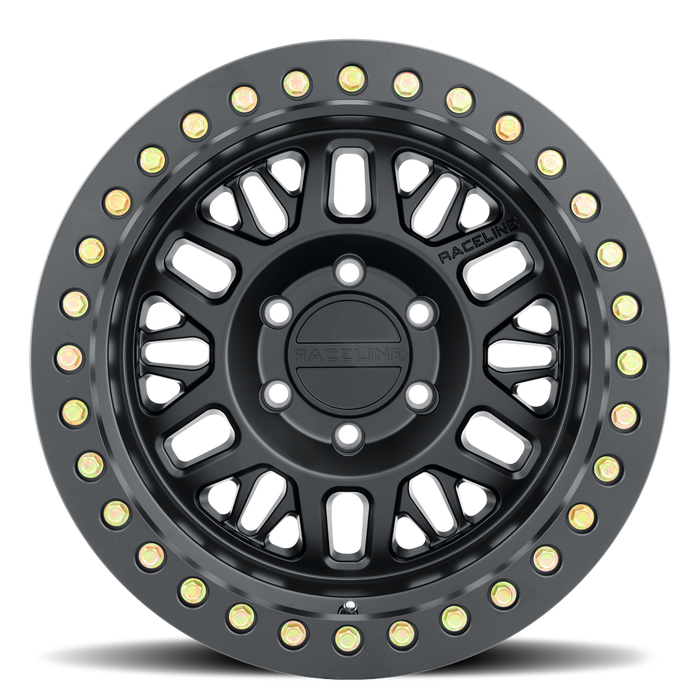 Raceline RT951B Ryno Beadlock Wheel - Satin Black