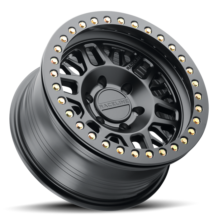 Raceline RT951B Ryno Beadlock Wheel - Satin Black