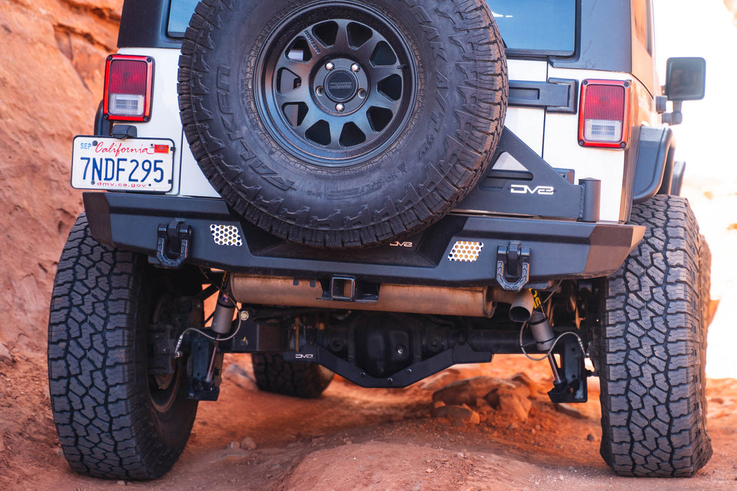 DV8 2007-2018 Jeep Wrangler JK – MTO Series Rear Bumper – RBJK-13
