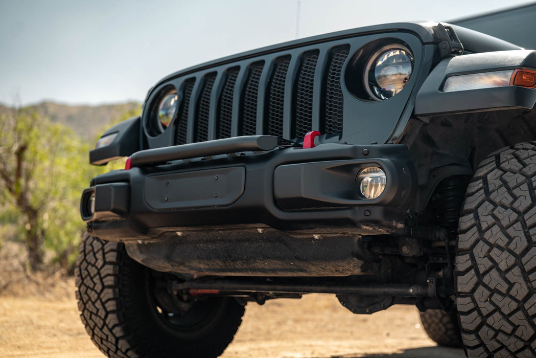 DV8 2018+ Wrangler JL Push Bar for Mopar Rubicon Steel Bumper – LBJL-13