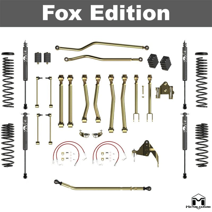 Jeep JK Wrangler 3.5" Game-Changer Suspension & Lift Kit, Right Hand Drive - 4 Door Unlimited