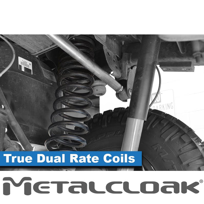 Jeep JK Wrangler 4.5" 4-Link & DB3, Bolt-On Long Arm Compound Suspension & Lift Kit - 2 Door - Rear Geometry: DB3 Bracket