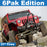 Jeep JK Wrangler 4.5" 4-Link & DB3, Bolt-On Long Arm Compound Suspension & Lift Kit - 2 Door - Rear Geometry: DB3 Bracket