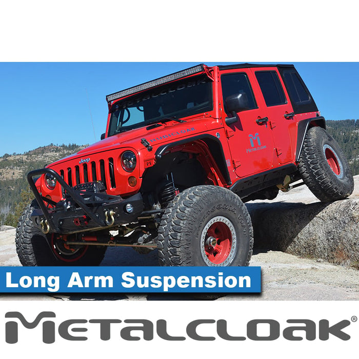 Jeep JK Wrangler 5.5" 4-Link & DB3, Bolt-On Long Arm Compound Suspension & Lift Kit - 4 Door Unlimited