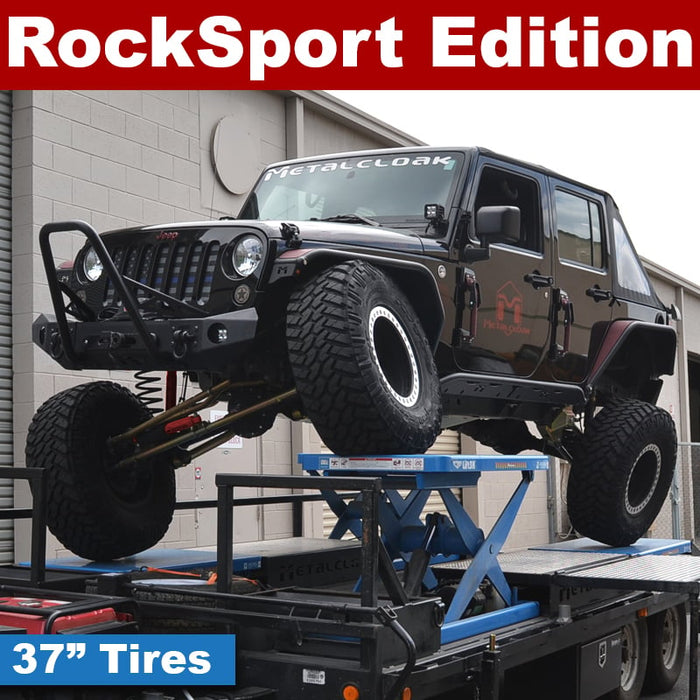 Jeep JK Wrangler 4.5" 4-Link & DB3, Bolt-On Long Arm Compound Suspension & Lift Kit - 2 Door - Rear Geometry: DB3 Bracket
