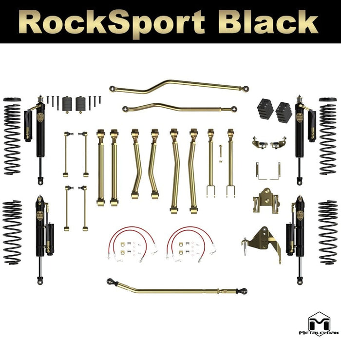 Jeep JK Wrangler 3.5" Game-Changer Suspension & Lift Kit, Right Hand Drive - 4 Door Unlimited
