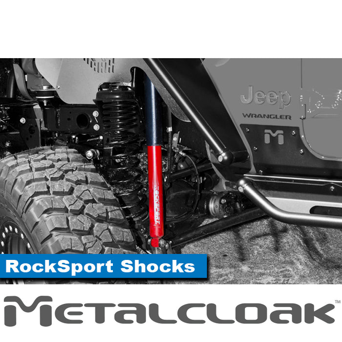 Jeep JL Wrangler 5.5" Game-Changer Suspension & Lift Kit - 4 Door Unlimited - Front Geometry: Stock Location - Rear Geometry: Stock