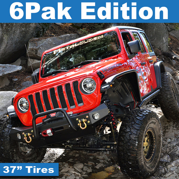 Jeep JL Wrangler 3.5" Game-Changer Suspension & Lift Kit - 4 Door Unlimited - Rear Geometry: Stock Location