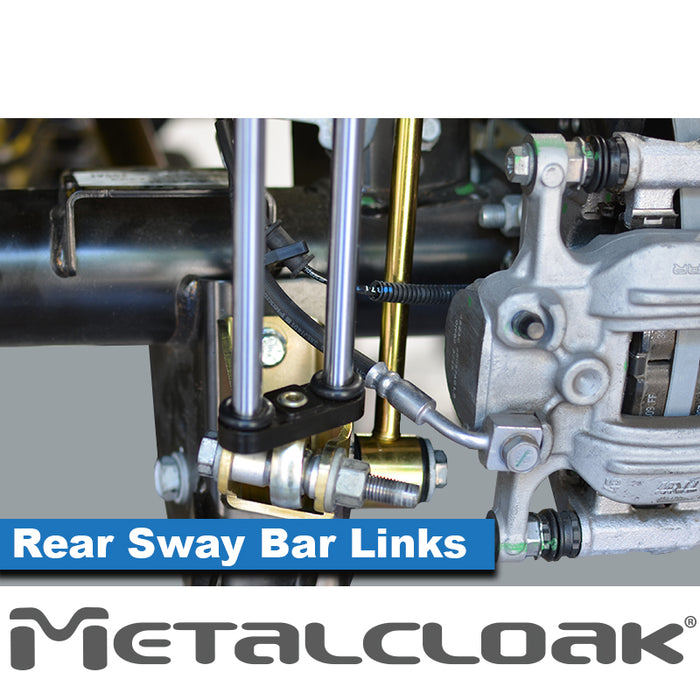 Jeep JL Wrangler 4.5" 4-Link, Bolt-On Long Arm Suspension & Lift Kit, 4-Door - Rear Control Arm Selection: Rear Bolt-On Full Long Arms