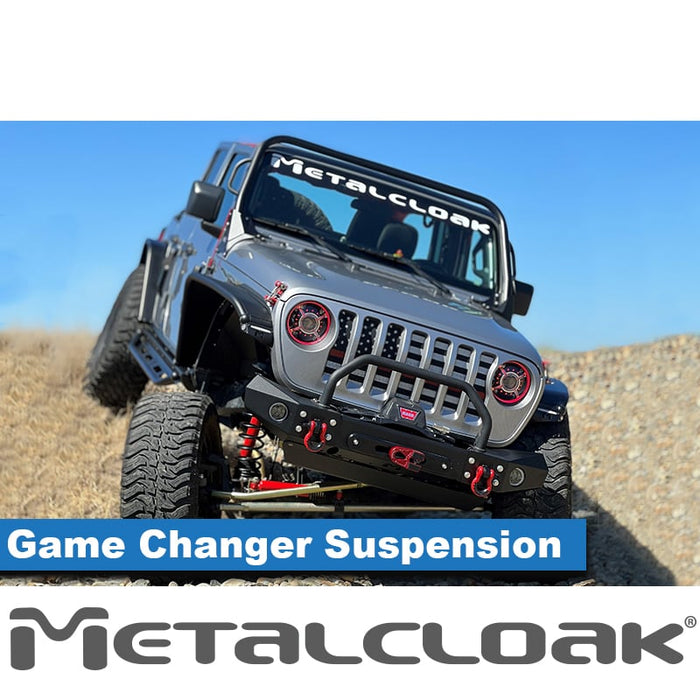 Jeep JL Wrangler 5.5" Game-Changer Suspension & Lift Kit - 2 Door - Front Geometry: Pro'lignment Kit - Rear Geometry: Stock