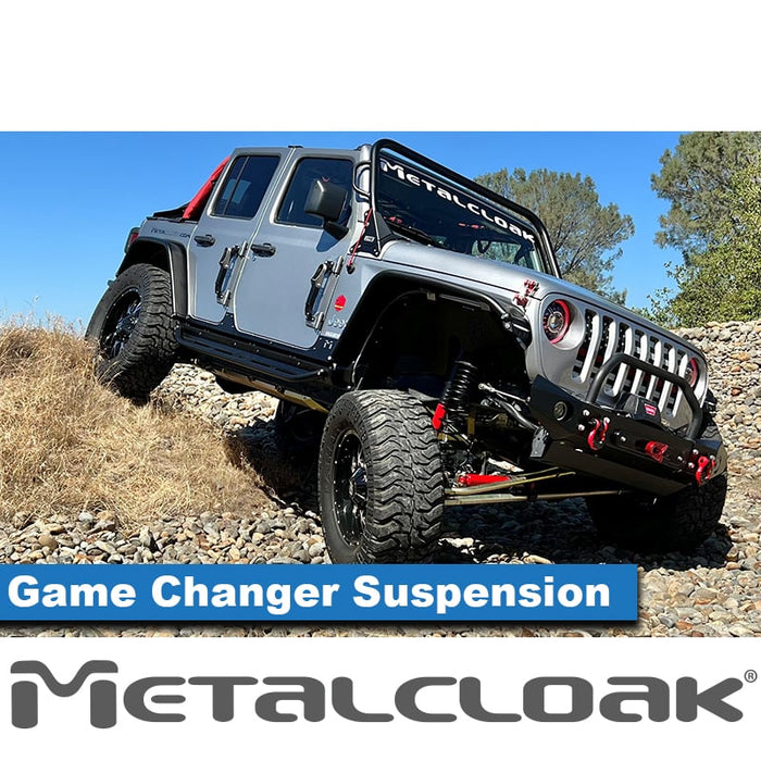 Jeep JL Wrangler 5.5" Game-Changer Suspension & Lift Kit - 2 Door - Front Geometry: Pro'lignment Kit - Rear Geometry: Stock