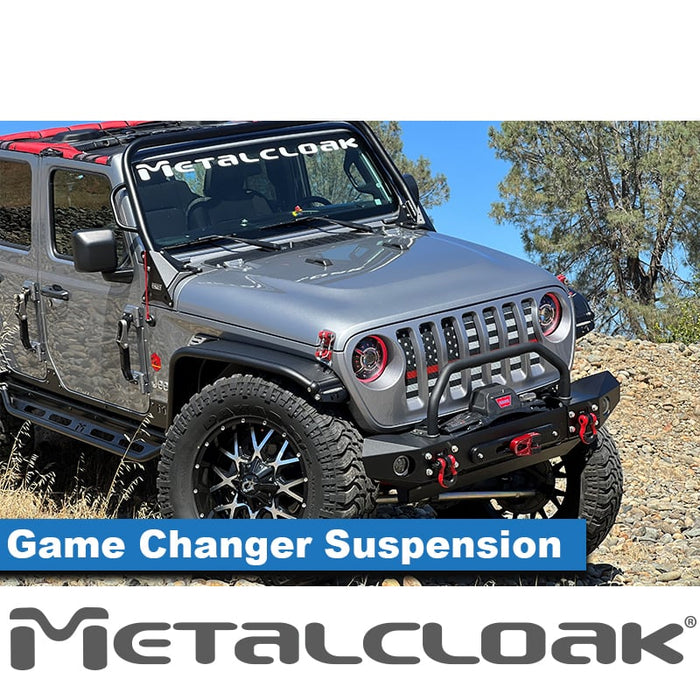 Jeep JL Wrangler 5.5" Game-Changer Suspension & Lift Kit - 2 Door - Front Geometry: Stock Location - Rear Geometry: Stock