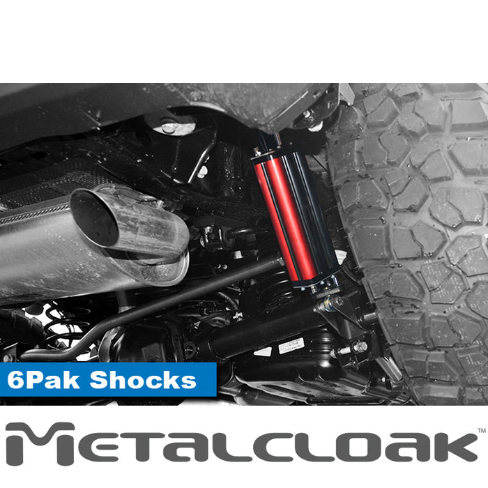 Jeep JL Wrangler 5.5" 4-Link, Bolt-On Long Arm Suspension & Lift Kit, 4-Door - Rear Control Arm Selection: Rear Bolt-On Full Long Arms