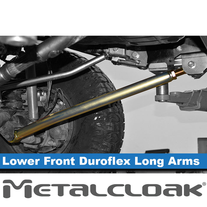 Jeep JT Gladiator 3.5" 4-Link, Bolt-On Long Arm Suspension & Lift Kit - Rear Control Arm Selection: Rear Bolt On Mid Arms - Crossmember Style: Crossmember, 3 Bolt Hole Pattern