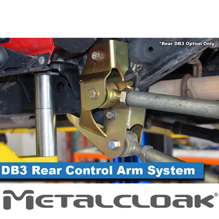 Jeep JL Wrangler 5.5" 4-Link, Bolt-On Long Arm Suspension & Lift Kit, 4-Door - Rear Control Arm Selection: Rear Bolt-On Full Long Arms