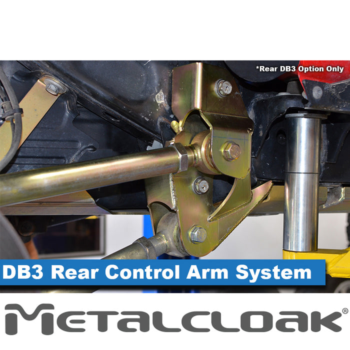 Jeep JL Wrangler 4.5" 4-Link, Bolt-On Long Arm Suspension & Lift Kit, 4-Door - Rear Control Arm Selection: Rear Bolt-On Full Long Arms