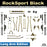 Jeep JL Wrangler 4.5" 4-Link, Bolt-On Long Arm Suspension & Lift Kit, 4-Door - Rear Control Arm Selection: Rear Bolt-On Full Long Arms